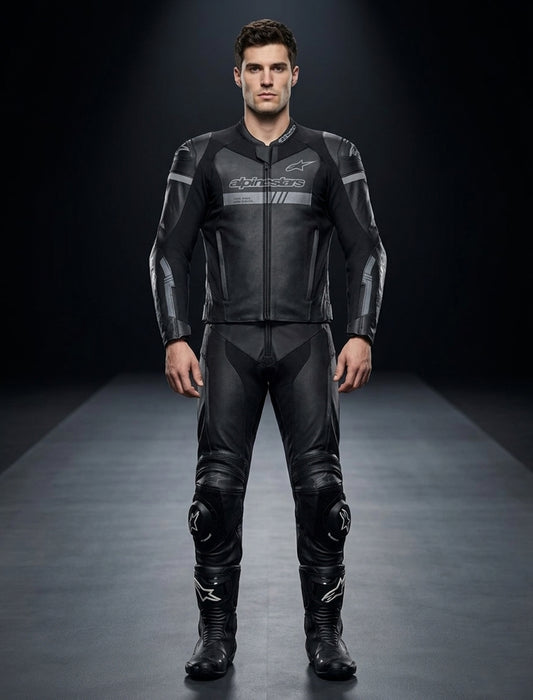 Alpinestars Motorcycle Suit – GP Force Chaser 2PC (Black/Black)