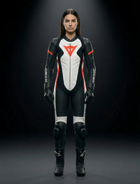 Grobnik Women's 1-Piece Motorcycle Perforated Leather Suit