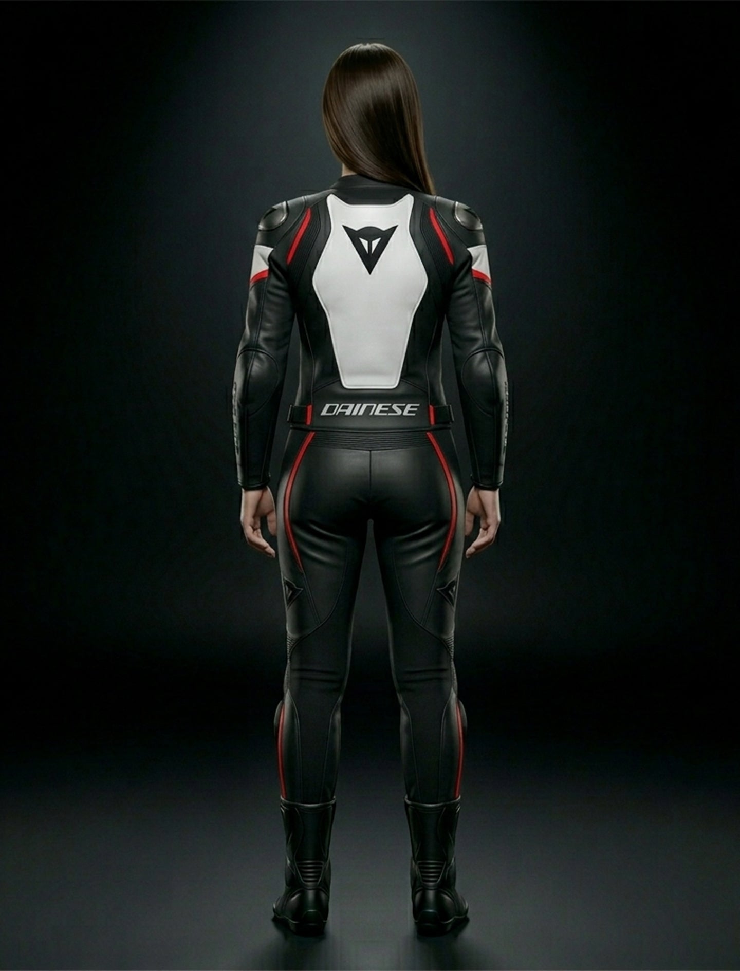 Racing 3 D-Air Lady Leather Jacket