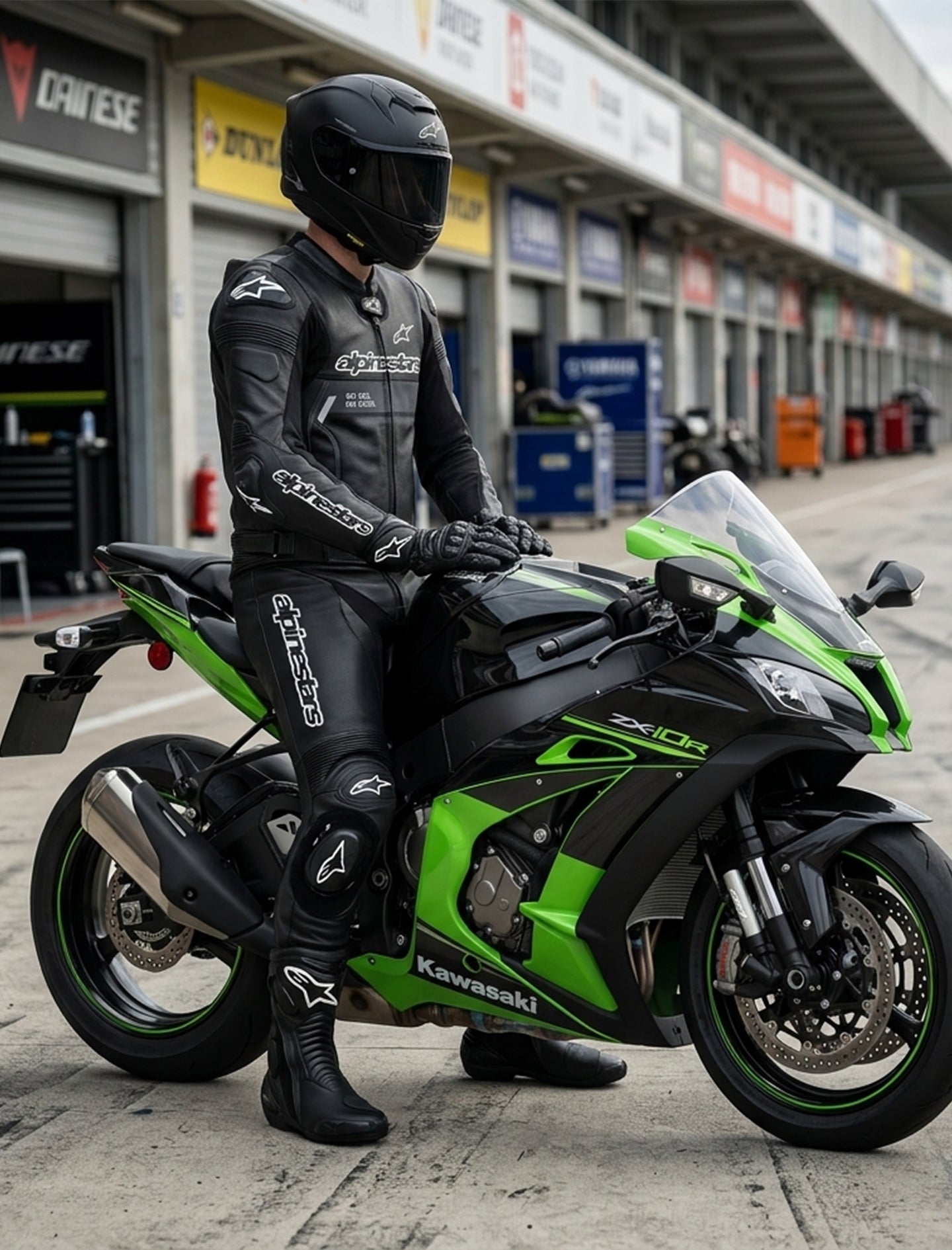 Alpinestar Leather Set with Airbags
