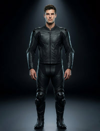 Alpinestars Motorcycle Suit – Missile V2 2-Piece (Black/Black)