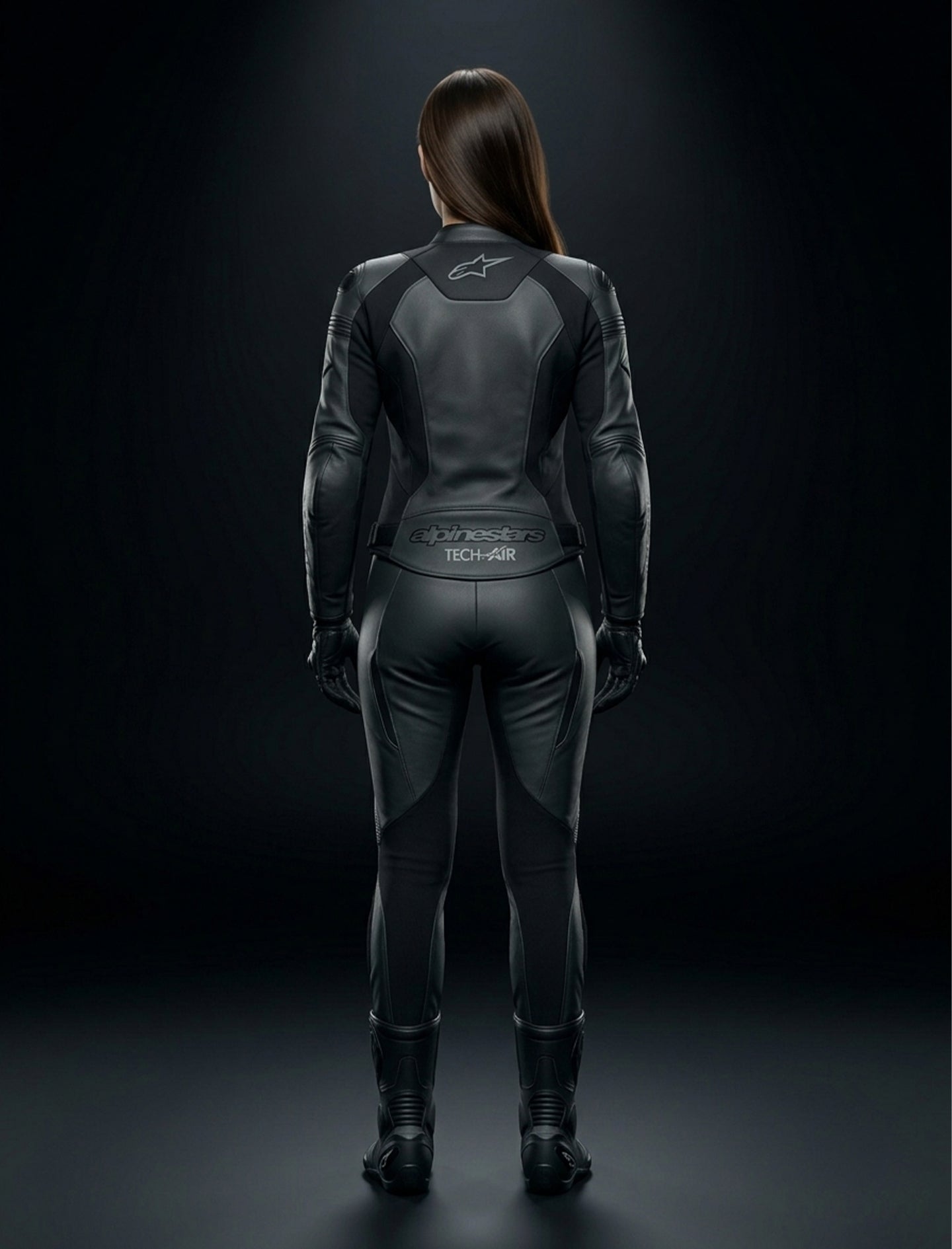 Woman Stella Faster V3 Leather Jacket