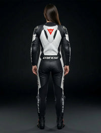 DAINENE WOMEN MOTORCYCLE PERFORATED LEATHER SUIT