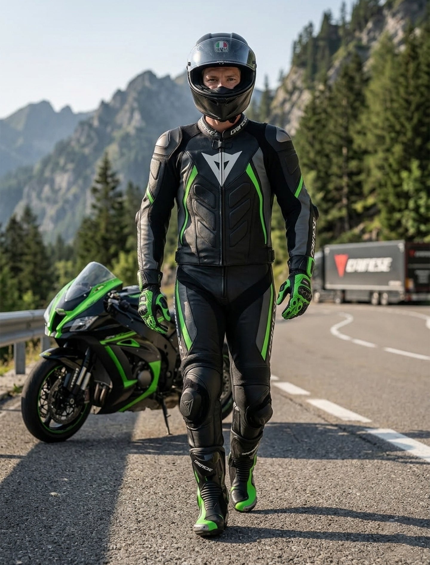Dainese  Leather Motorcycle Set 4