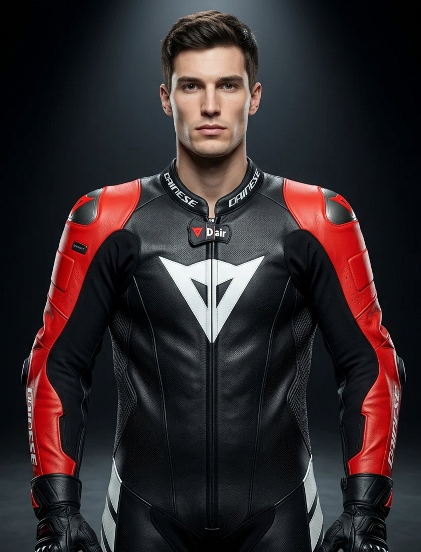 Mugello 3 D-Air® 1-Piece Motorcycle Perforated Leather Suit