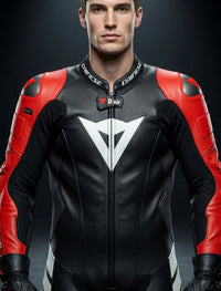 Mugello 3 D-Air® 1-Piece Motorcycle Perforated Leather Suit