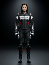 Racing 3 D-Air Lady Leather Jacket