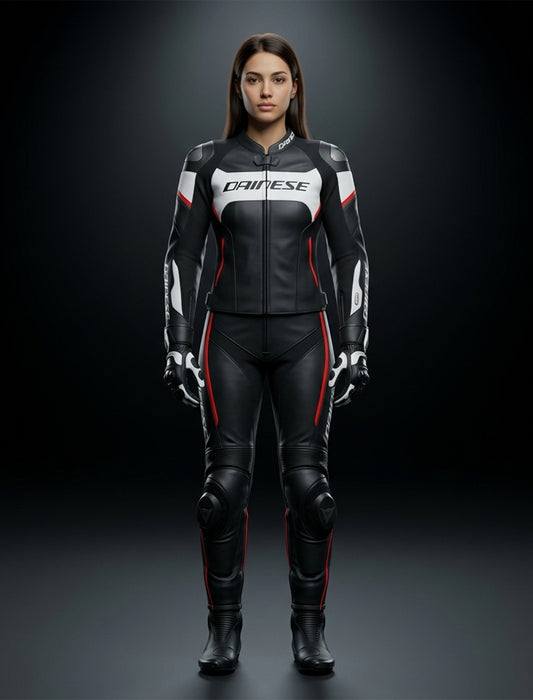 Racing 3 D-Air Lady Leather Jacket