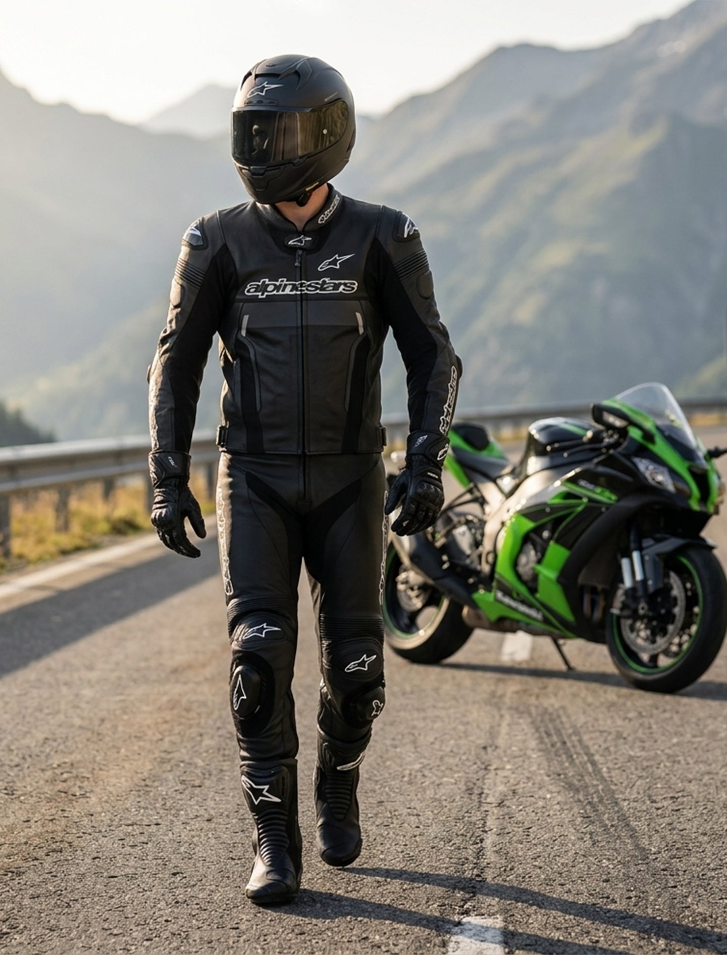 Alpinestar Leather Set with Airbags