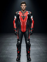 Misano 3 D-Air® 1-Piece Motorcycle Perforated Leather Suit