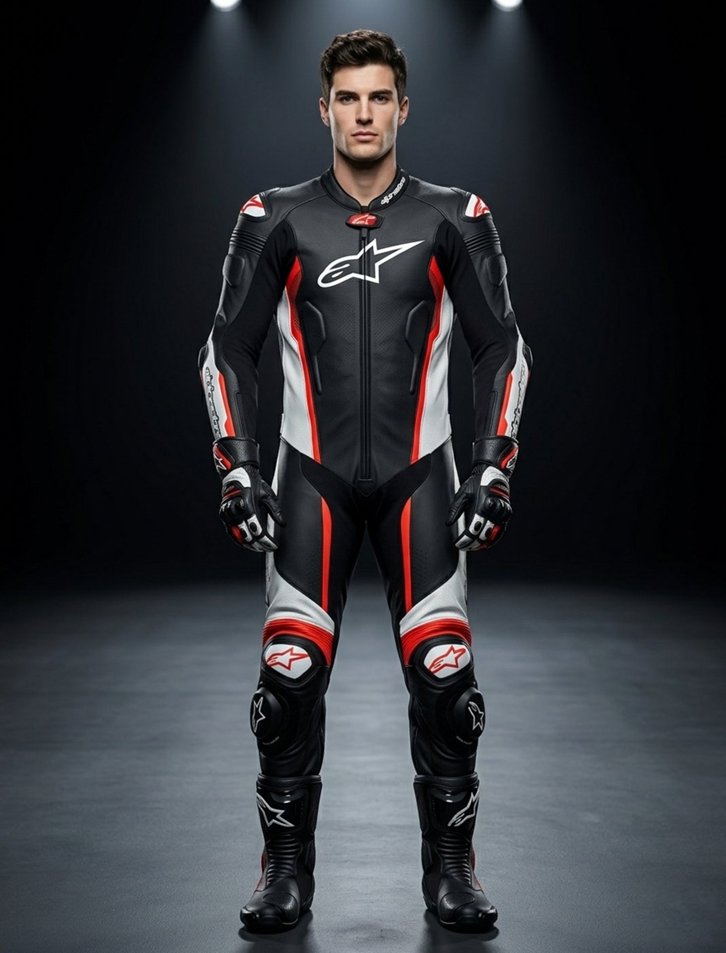 Missile V2 1-Piece Leather Suit