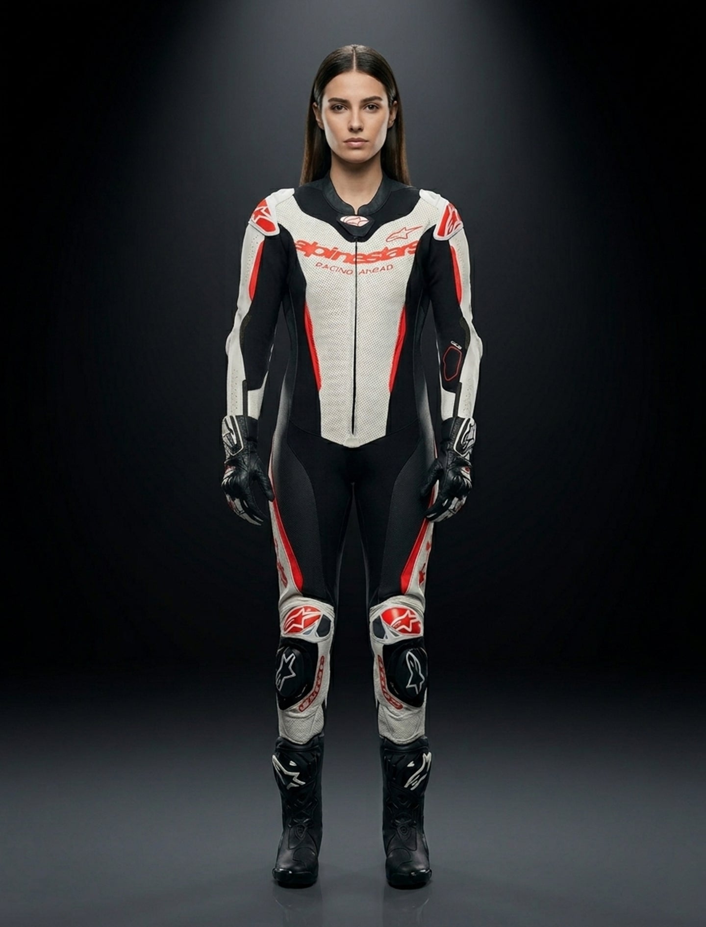 Women Stella GP-R7 Leather Suit - 1Piece