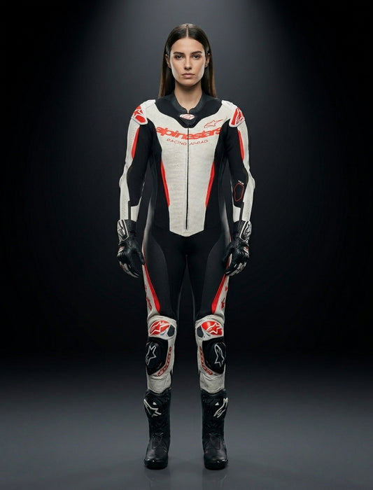 Women Stella GP-R7 Leather Suit - 1Piece