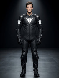 Tosa 1-Piece Motorcycle Perforated Leather Suit
