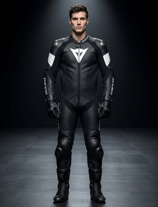 Tosa 1-Piece Motorcycle Perforated Leather Suit